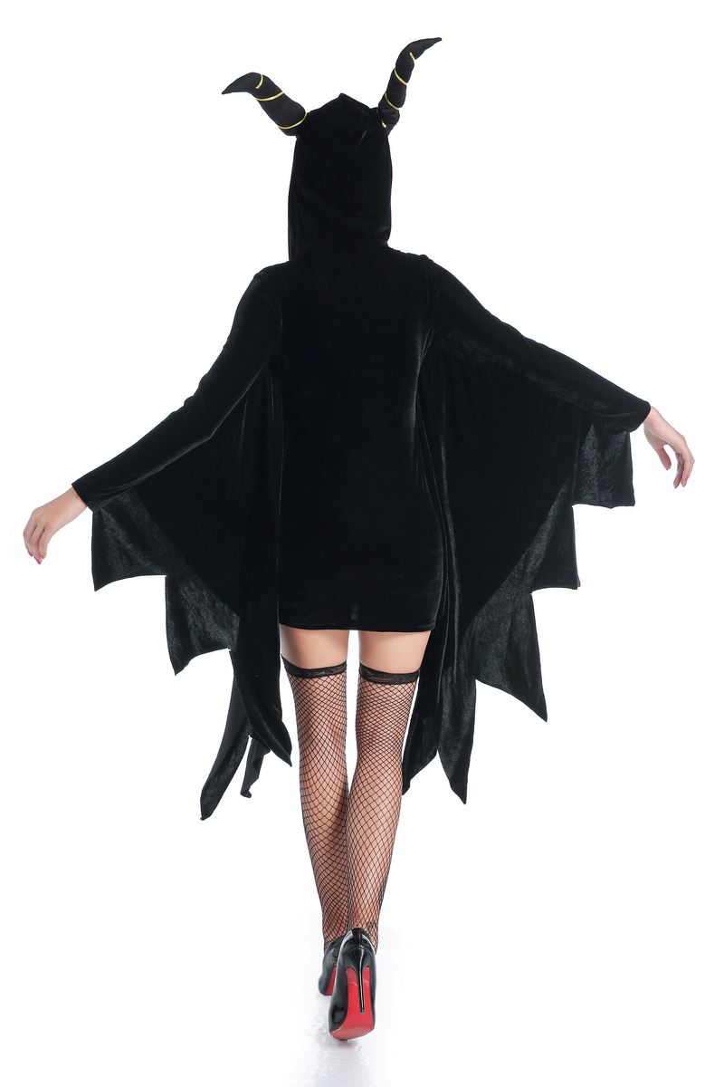 F1757 Bat Cozy Womens Costume Deluxe